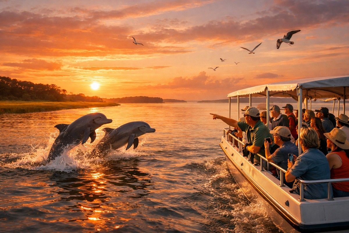 Dolphin Watching Boat Tour