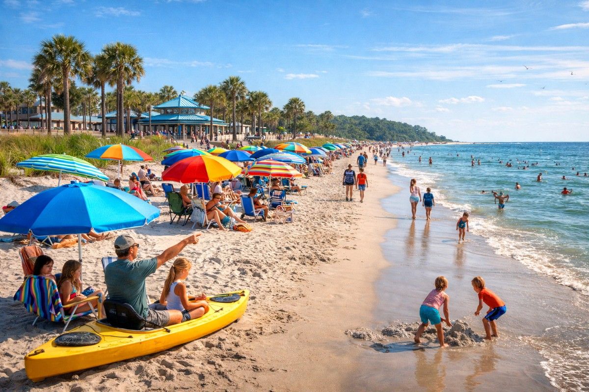 Relax at Coligny Beach